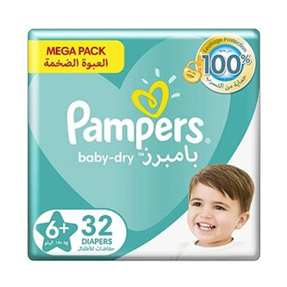 Pampers Baby Dry #6 Super Pack 64Ct