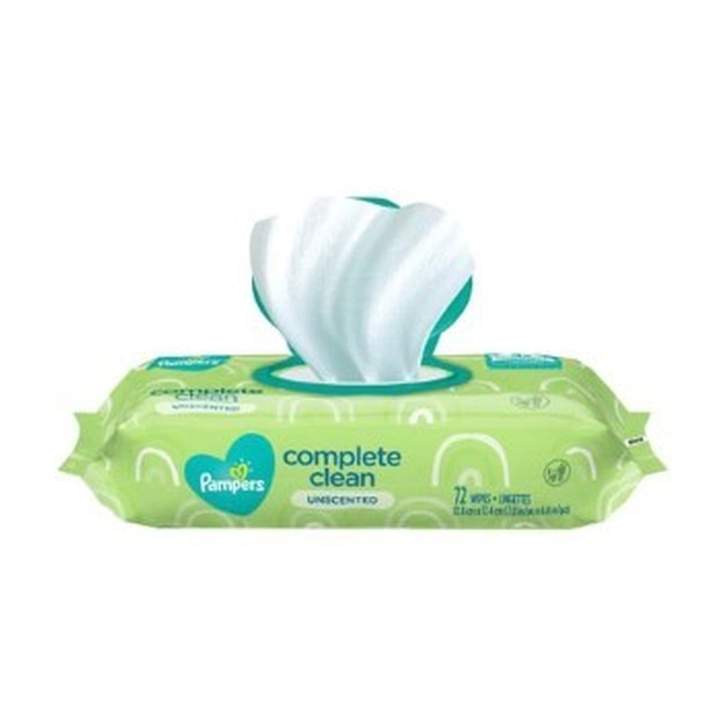 Pampers Natural Clean Unscent 72Ct