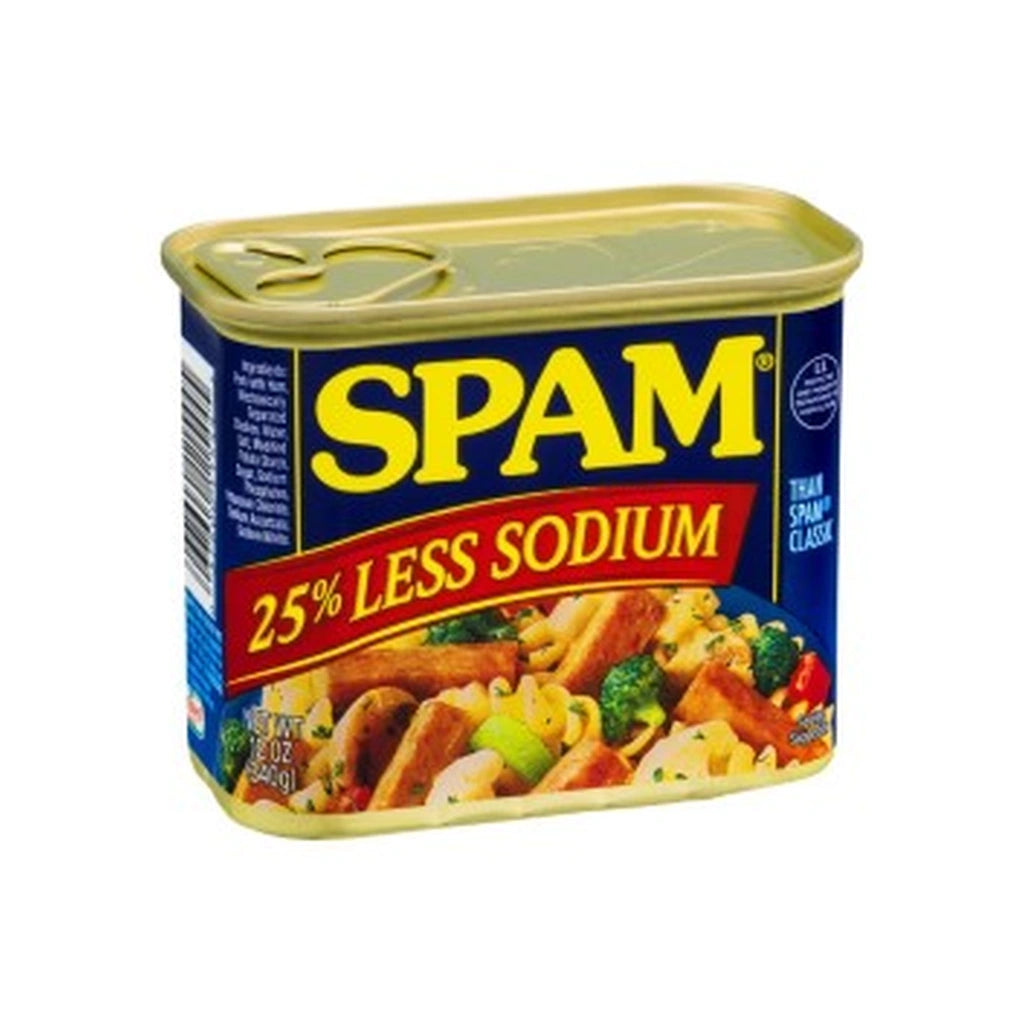 Spam Luncheon Meat Less Salt 12Oz