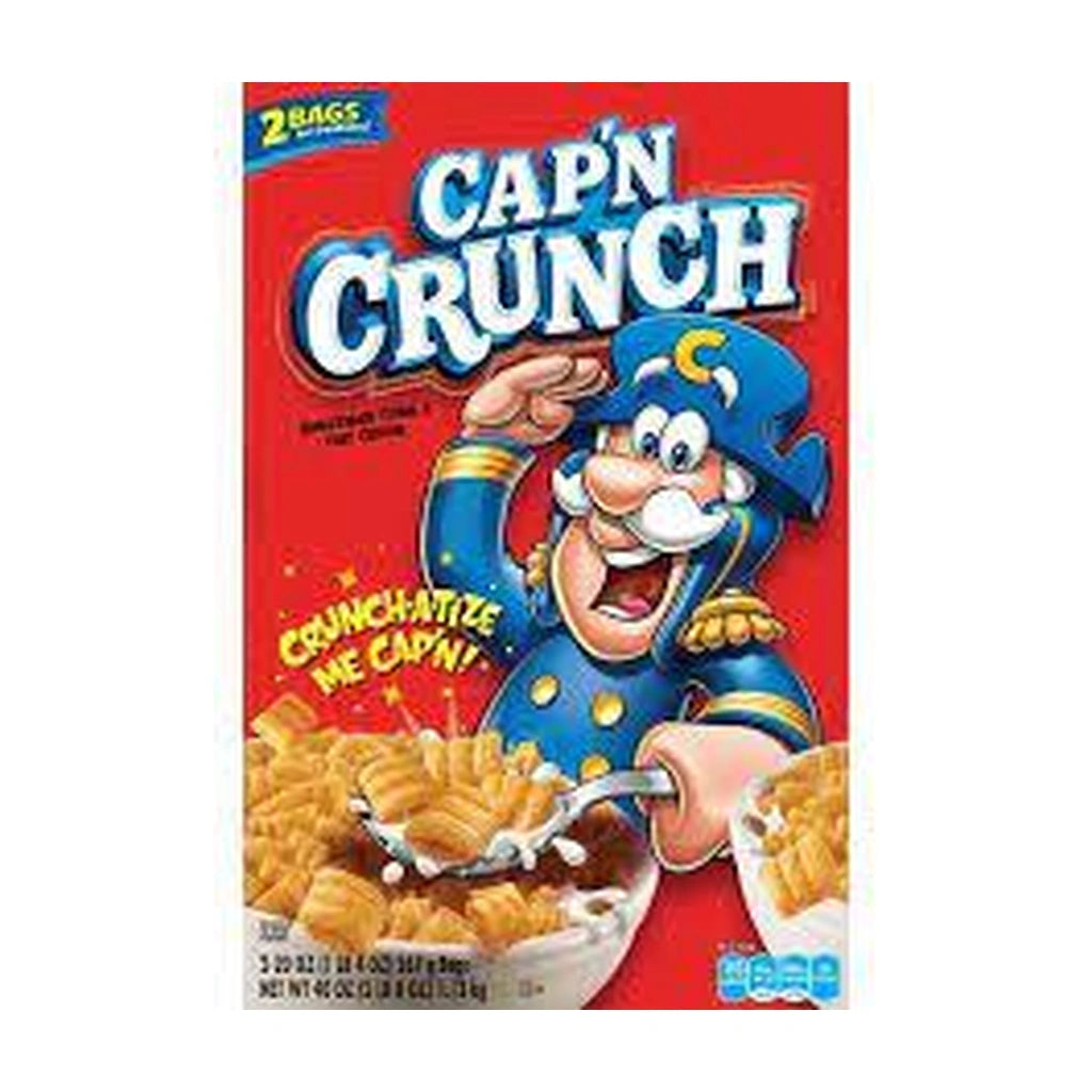 Quaker Cap:N Crnch Cereal 8Oz