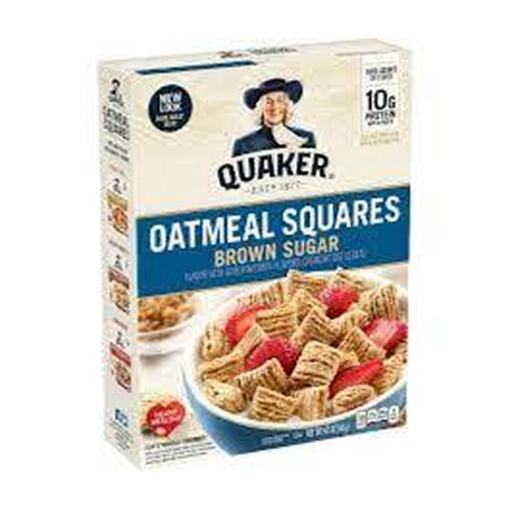 Quaker Oatmeal Squares 14.5Oz