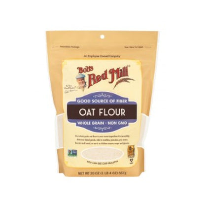 Bob'S Red Mill Oat Flour W/Grain 20Oz