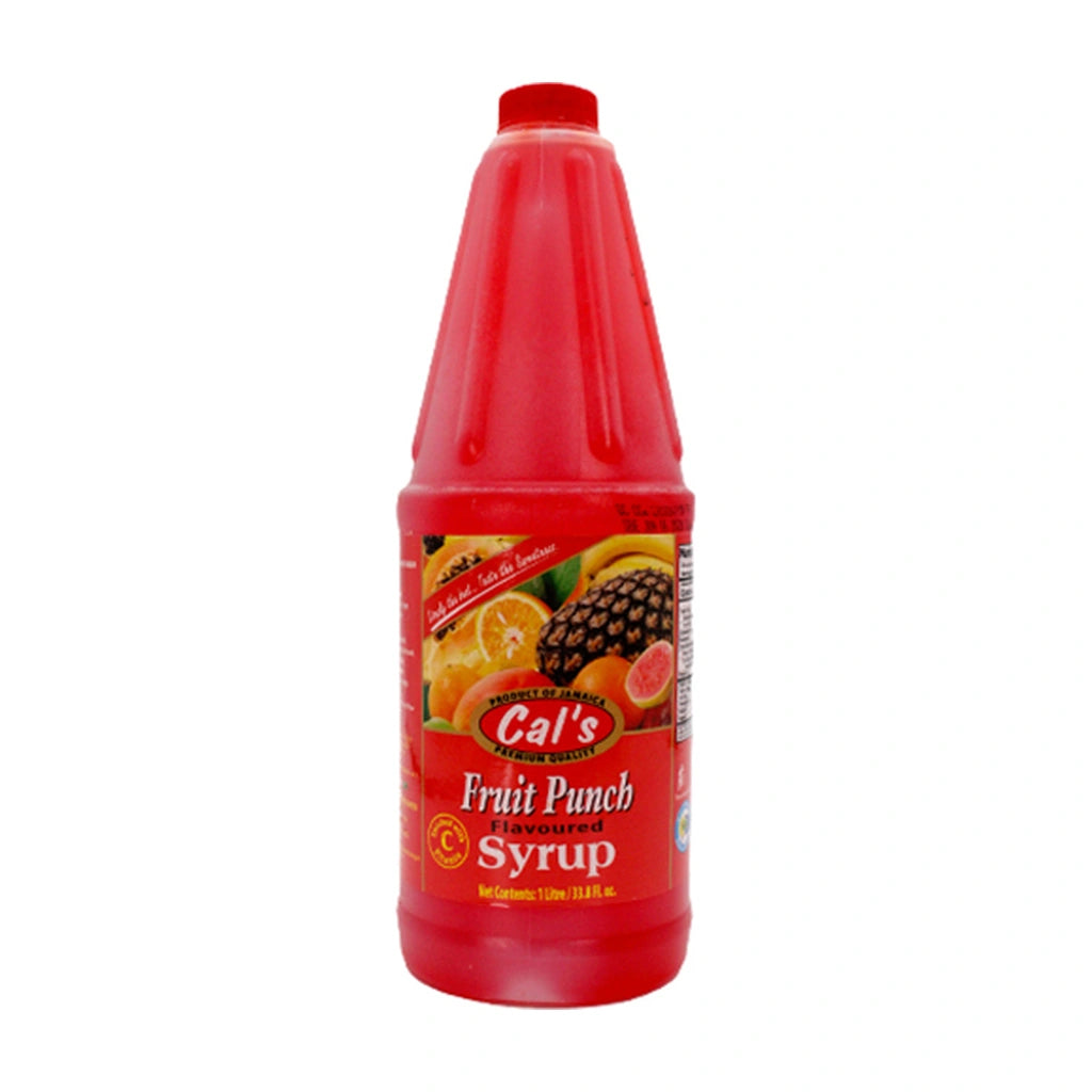 Cal:S Syrup Fruit Punch 1 Lt