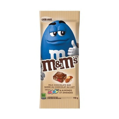 M&M'S Milk Chocolate Bar Almonds 110.6G
