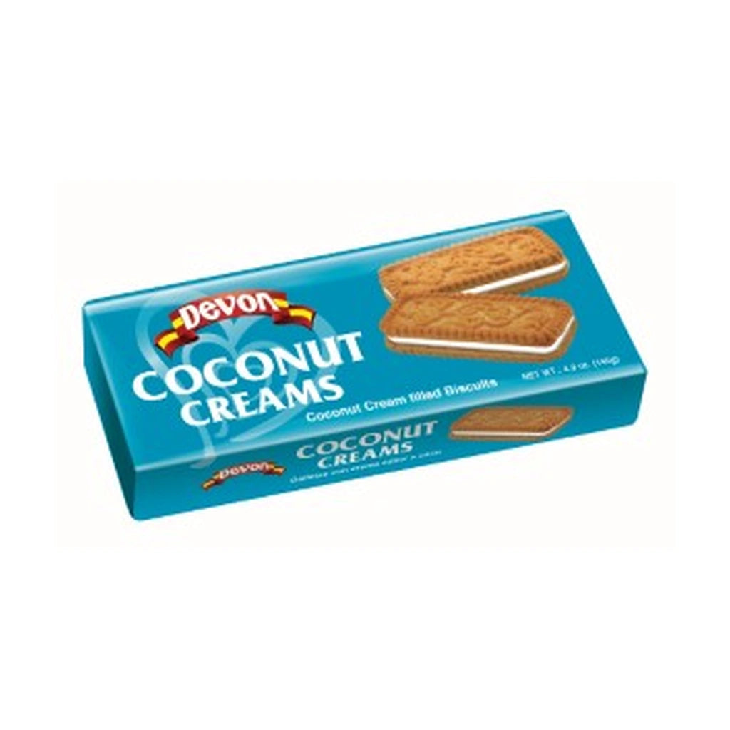Devon Coconut Cream Biscuit 140G