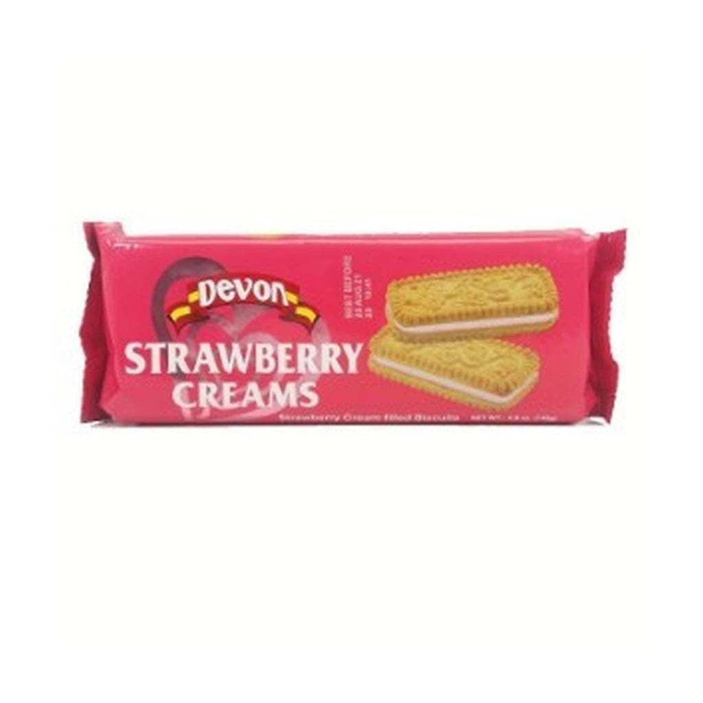 Devon Strawberry Cream Biscuit 140G
