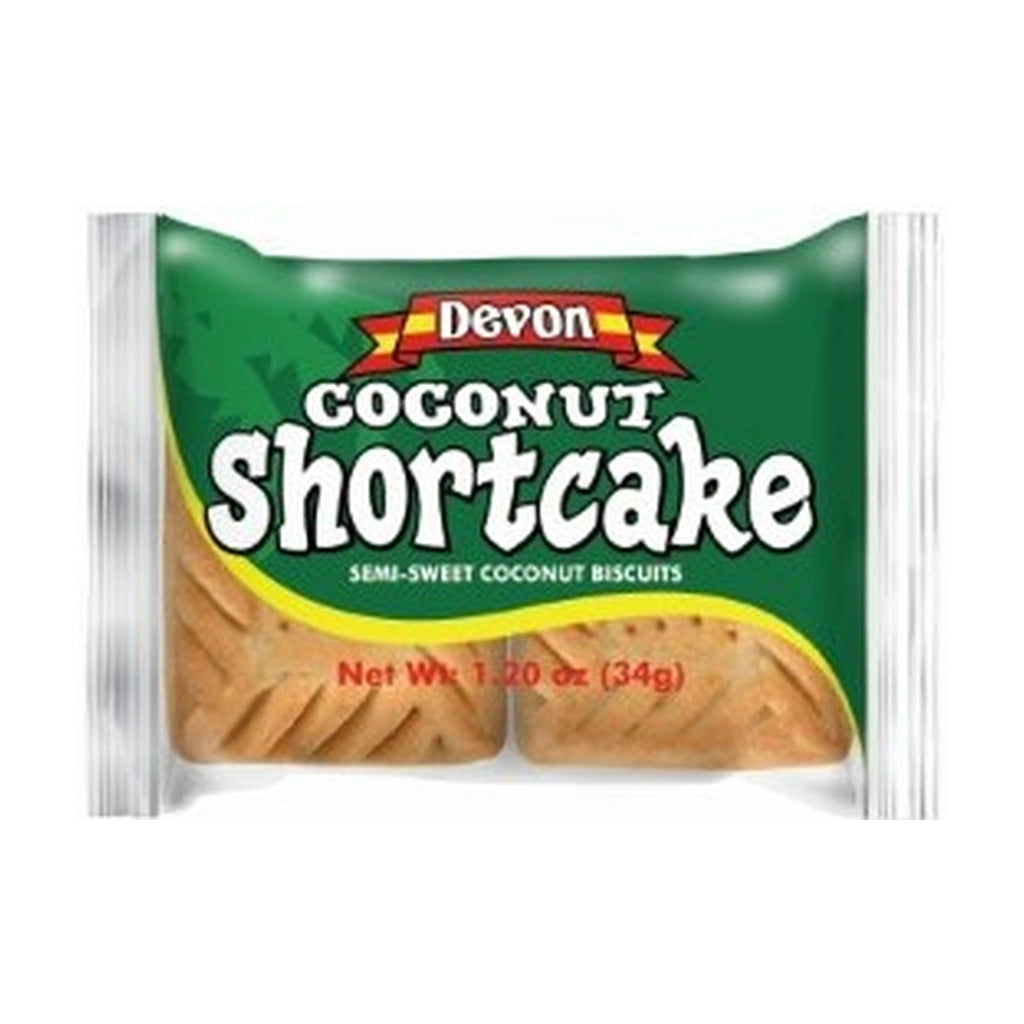 Devon C/Nut Shortcake 34G