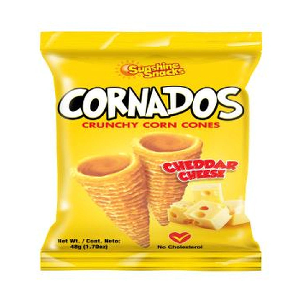 Sunshine Snacks Cornados Cheddar 48G