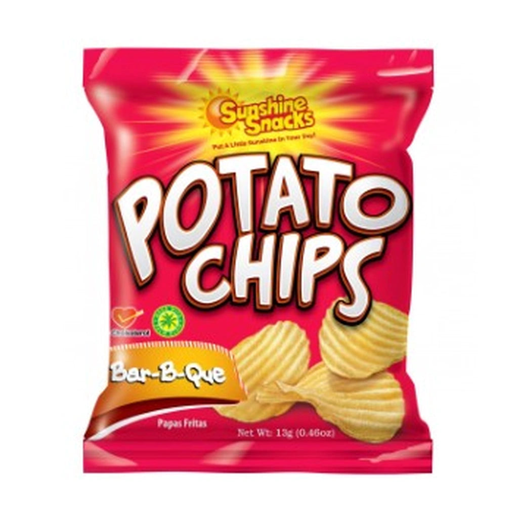 Sunshin Potato Chps B-B-Q 13G