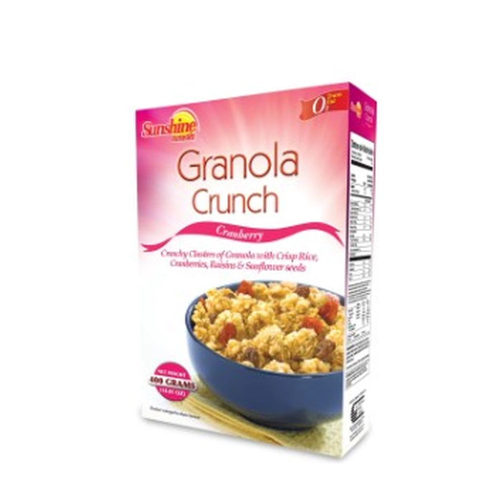 Sunshine Granola Cranberry & Raisin 400G