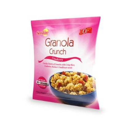 Sunshine Granola Cranberry Bag 65G