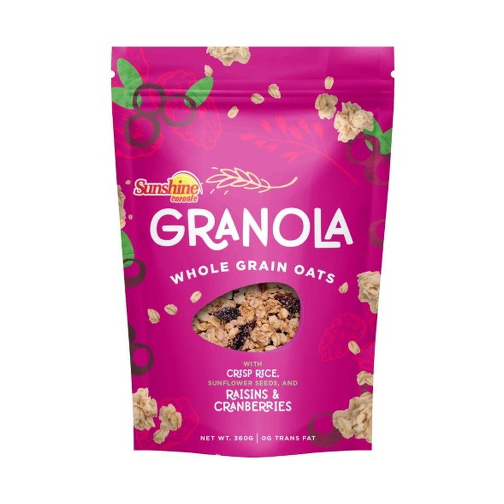 Sunshine Granola Crisp 660 Raisins 360G
