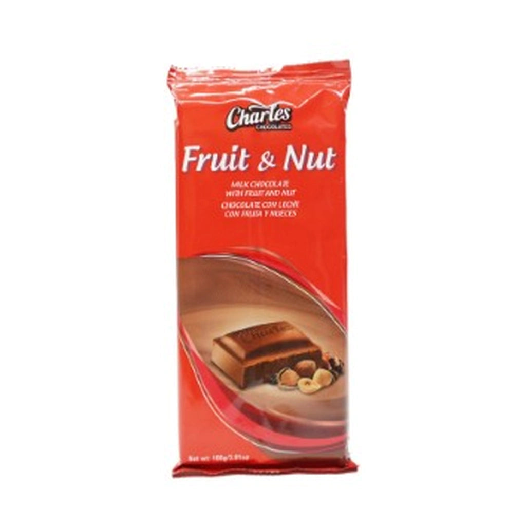 Charles Fruit & Nut Chocolate 108G