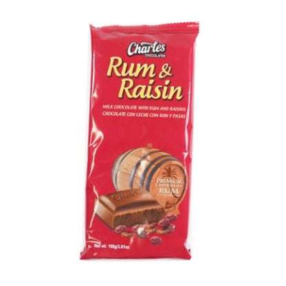 Charles Rum & Raisin Chocolate 108G