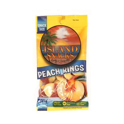 Island Snacks Peach Rings 4Oz