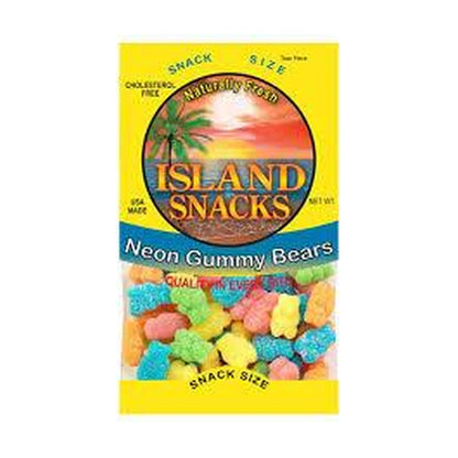 Island Snacks Gummy Bears 4Oz