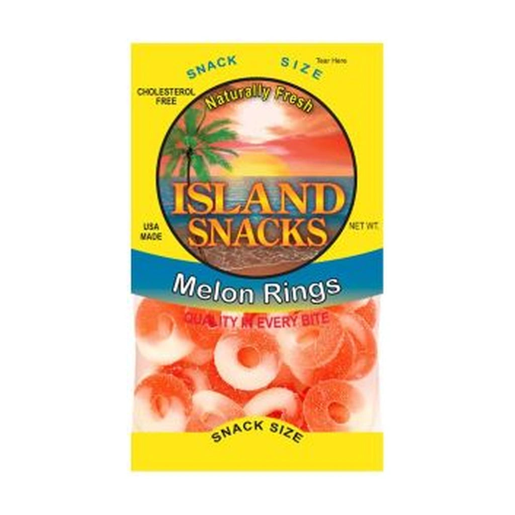 Island Snacks Melon Rings 4Oz