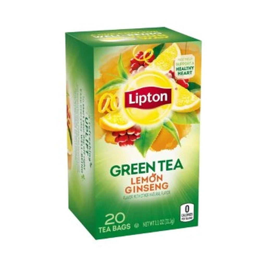 Lipton Green Tea Lemon Ginger 20Ct
