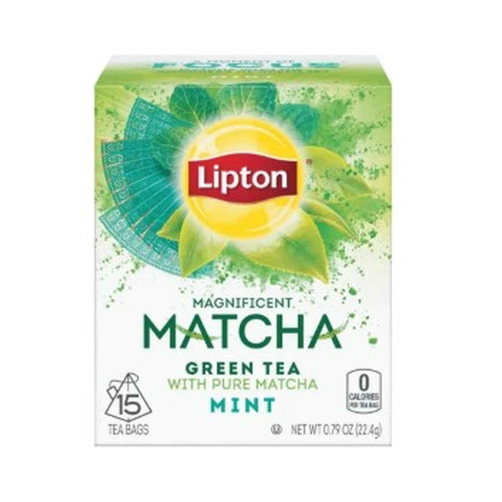 Lipton Matcha Green Mint Tea 15Ct