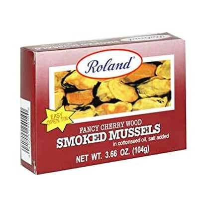 Roland Ch/Wood Smoked Mussels 3.66Oz