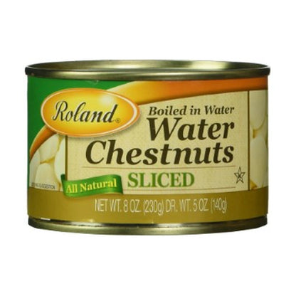 Roland Sliced Chestnuts Sliced 8Oz