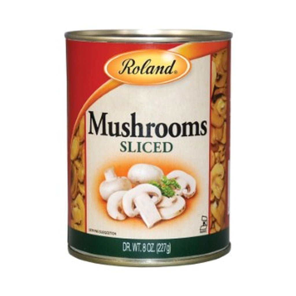 Roland Sliced Mushrooms 8Oz