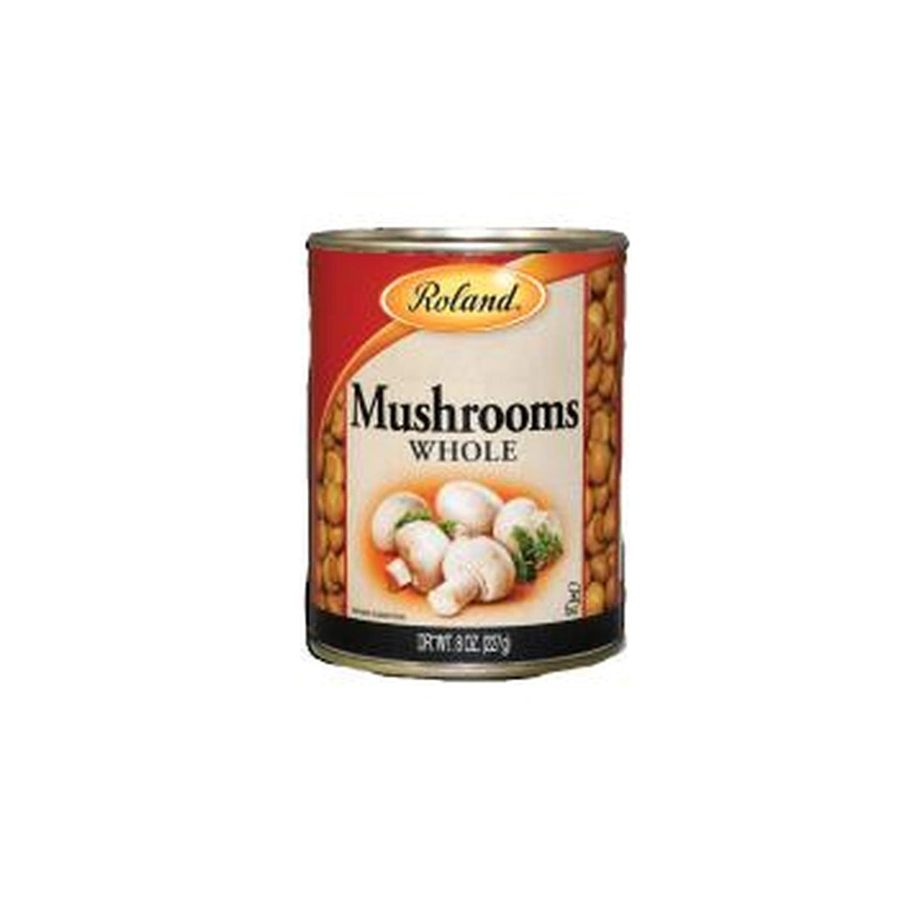 Roland Whole Mushrooms 8Oz