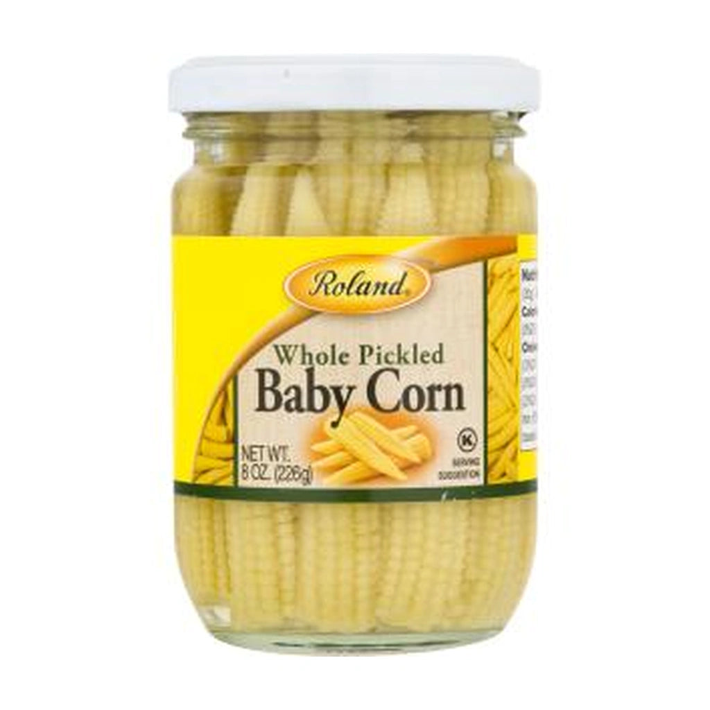 Roland Pickled Baby Corn 8Oz