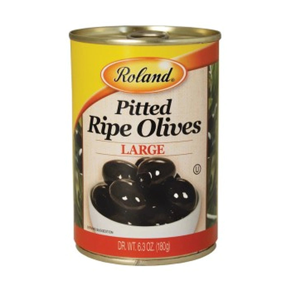 Roland Large Olives Ripe 180G