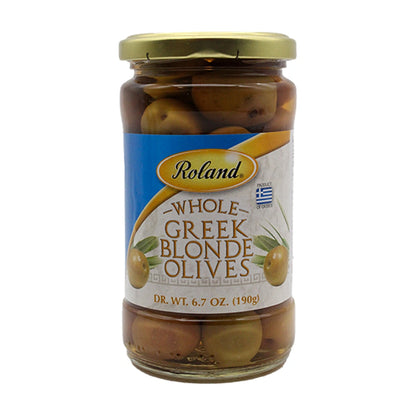Roland Greek Blond Olives 6.7Oz