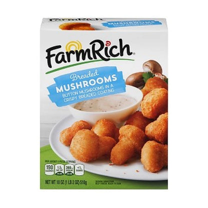 Farm Rich Breaded Mushrooms 18Oz