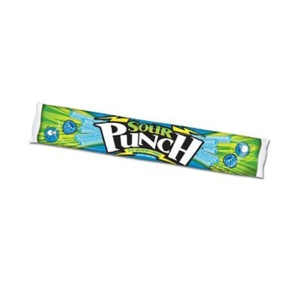 Sour Punch Straws Bl R/Berry 57G