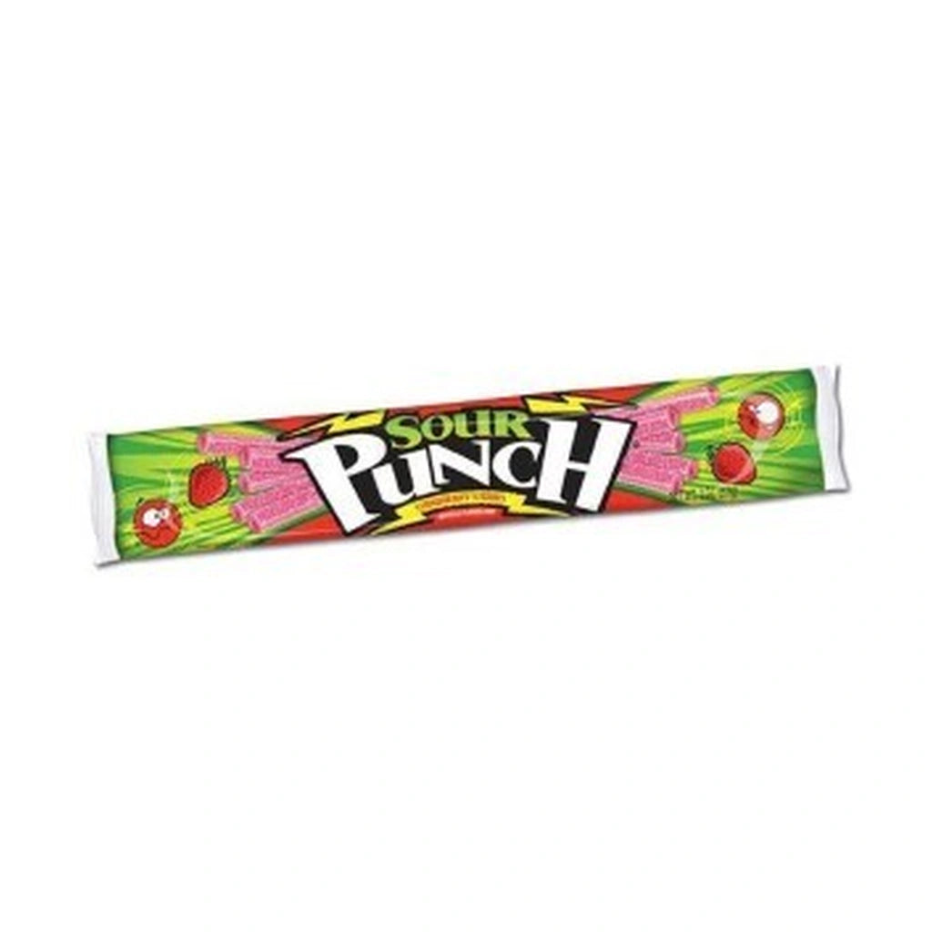 Sour Punch Straws Strawberry 57G