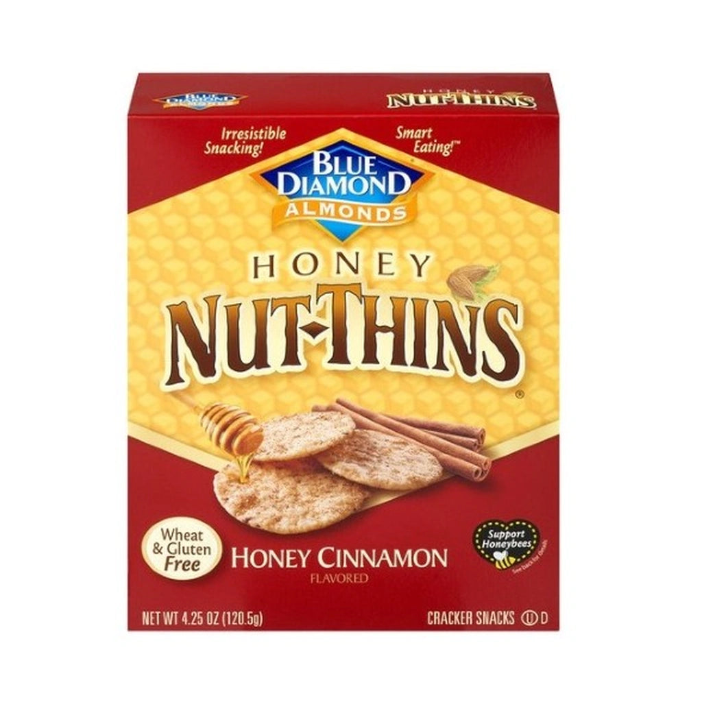 Blue Diamon Nut Thins Honey Cinnamon 120
