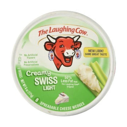 Laughing Cow Cremy Swiss Lght 683 6Oz