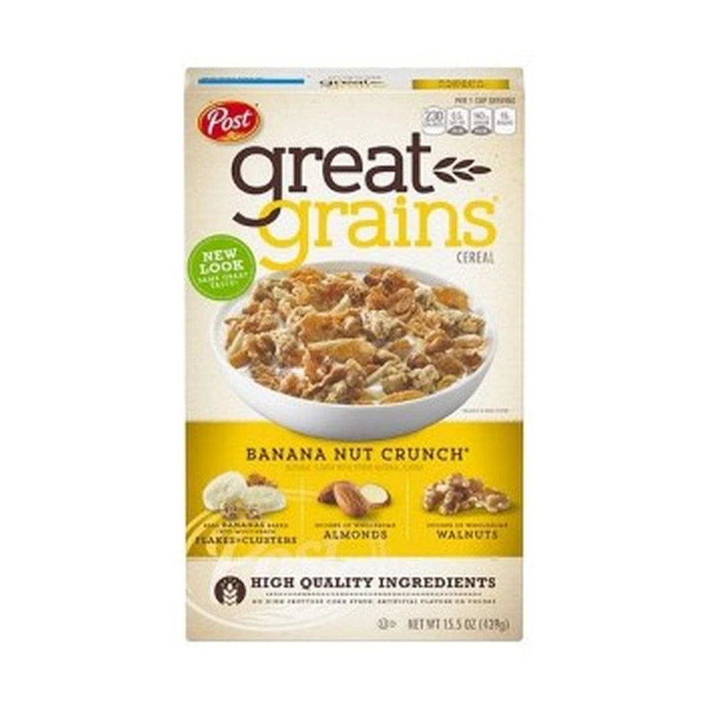 Post Banana Nut Crunch Cereal 15.5Oz