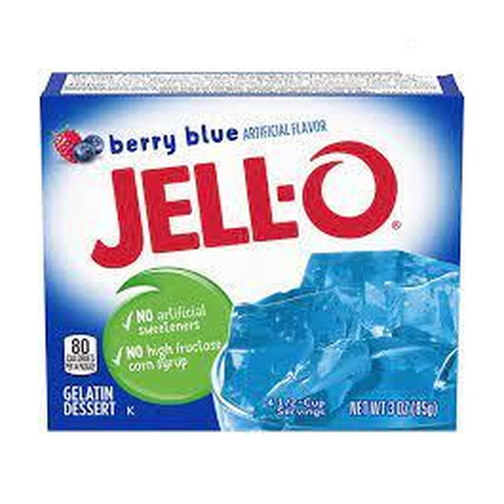 Jell-O Gelatin Dessert Raspberry 3Oz