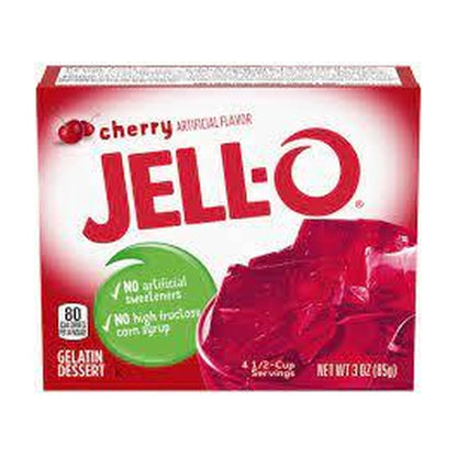 Jell-O Gelatin Dessert Cherry 3Oz