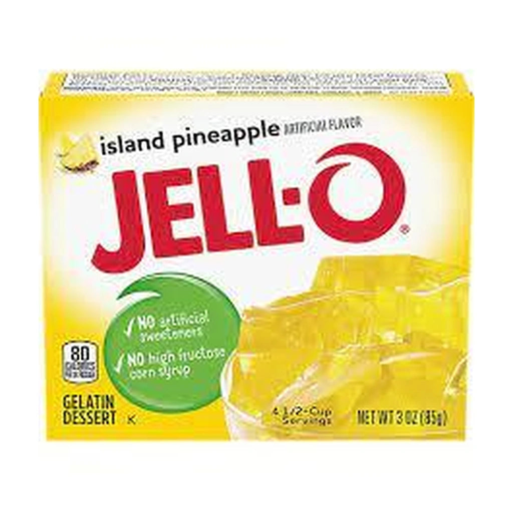 Jell-O Gel Dessert Island Pineapple 3Oz