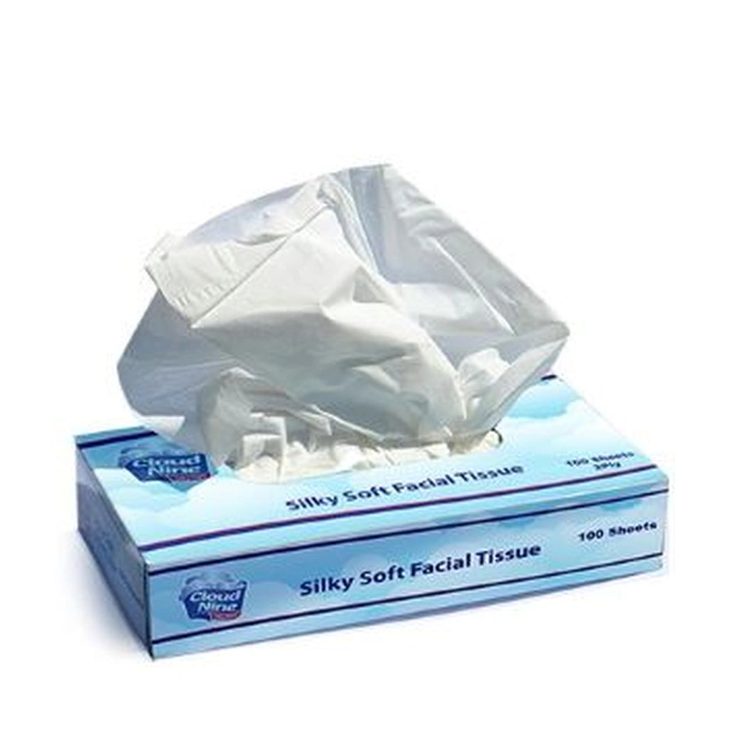 Cloud Nine Facial Tissue Flat Box 100Sh