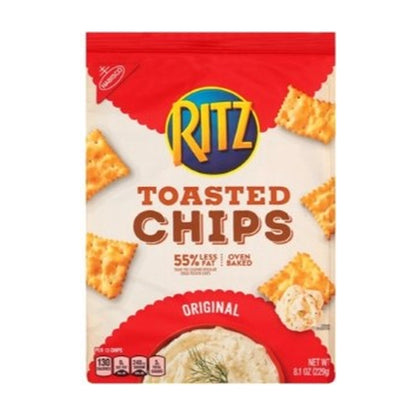 Nabisco Ritz Toasted Chips Original 8.1Z