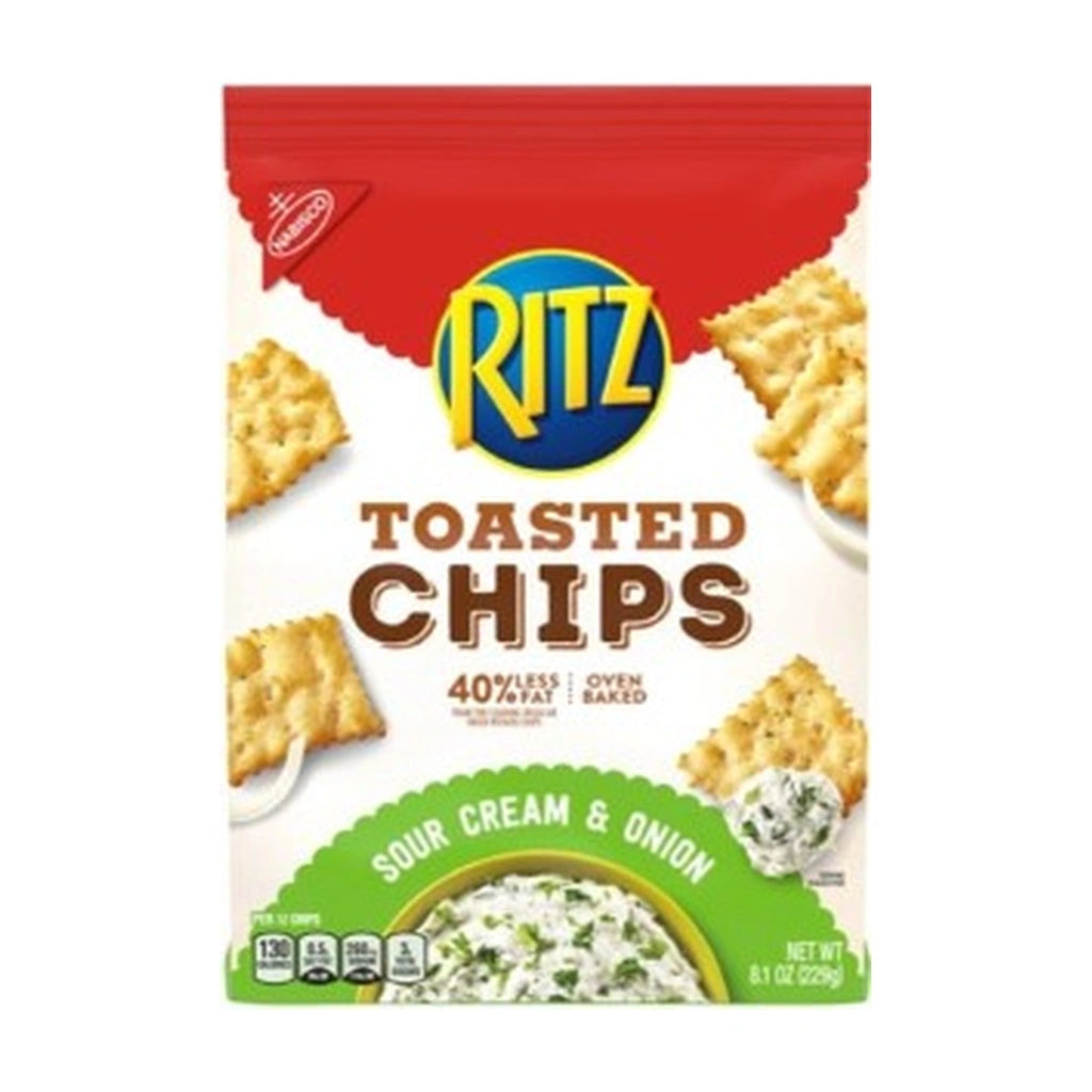 Nabisco Ritz Chips Sour Cream Onion 8.1Z