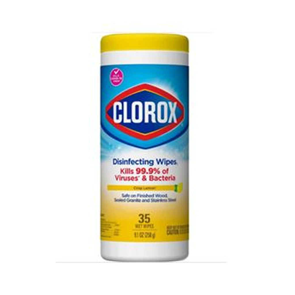 Clorox Disinfecting Wipes Lemon 35Ct