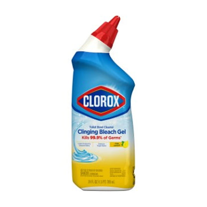 Clorox Clinging Gel Crisp Lemon 24Oz