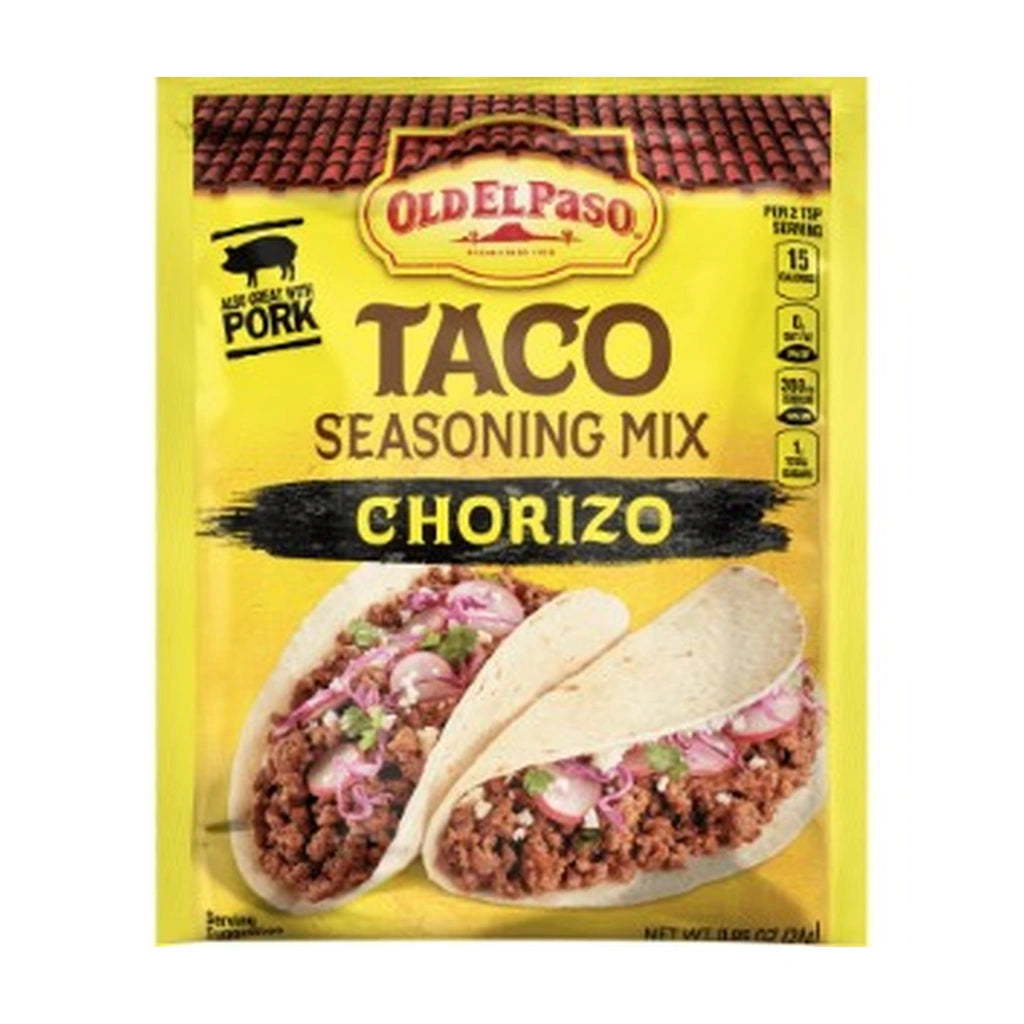 Old El Paso Chorizo Taco Seasoning 24G