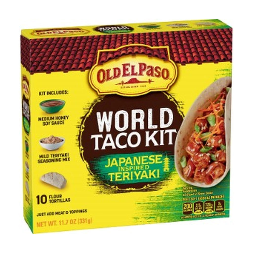 Old El Paso Japan Teriyaki Taco Kit 332G