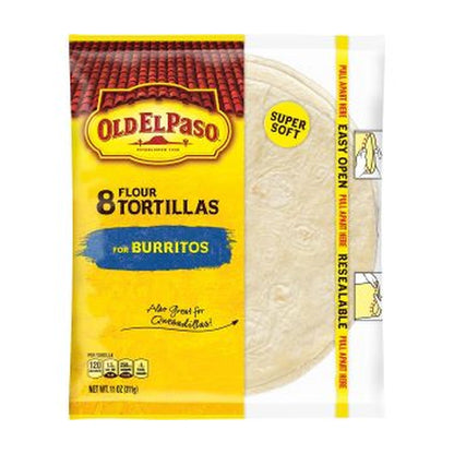 Old El Paso 8" Flour Tortilla 11Oz
