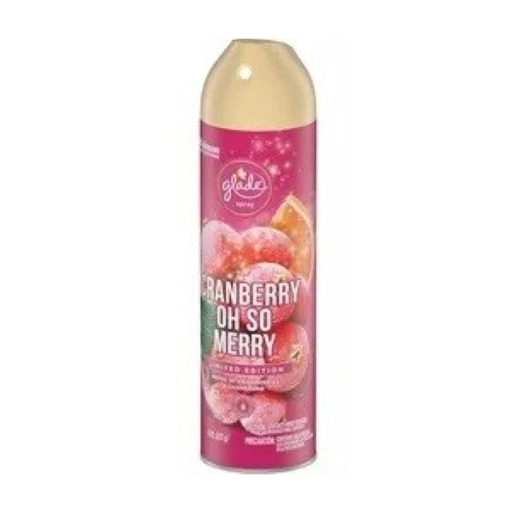 Glade Aerosol Cranberry Oh So Merry 8Oz