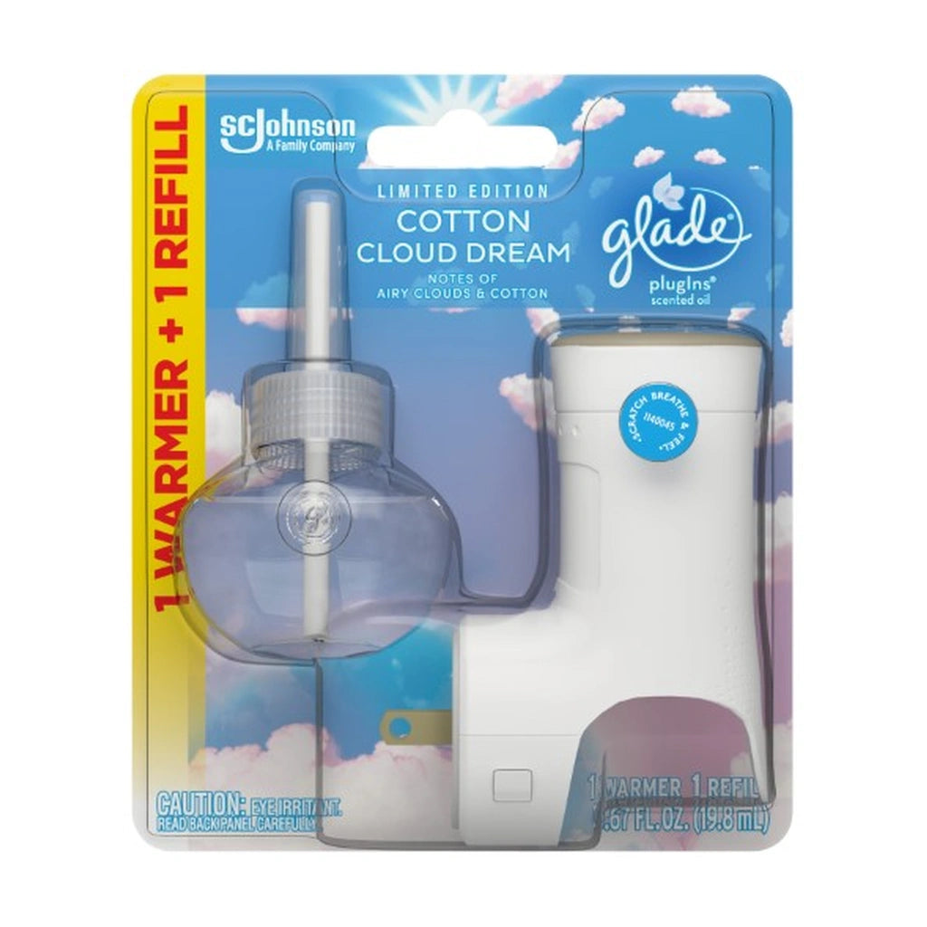 Glade Cotton Cloud Dream W/Refill 19.8Ml