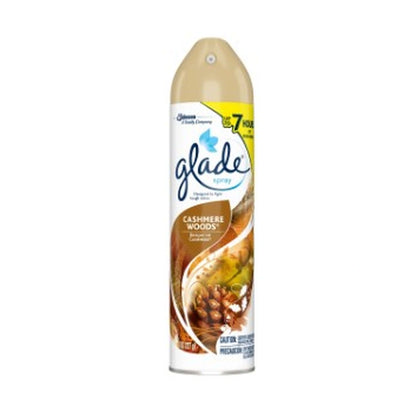 Glade Cashmere Woods Spray 8Oz